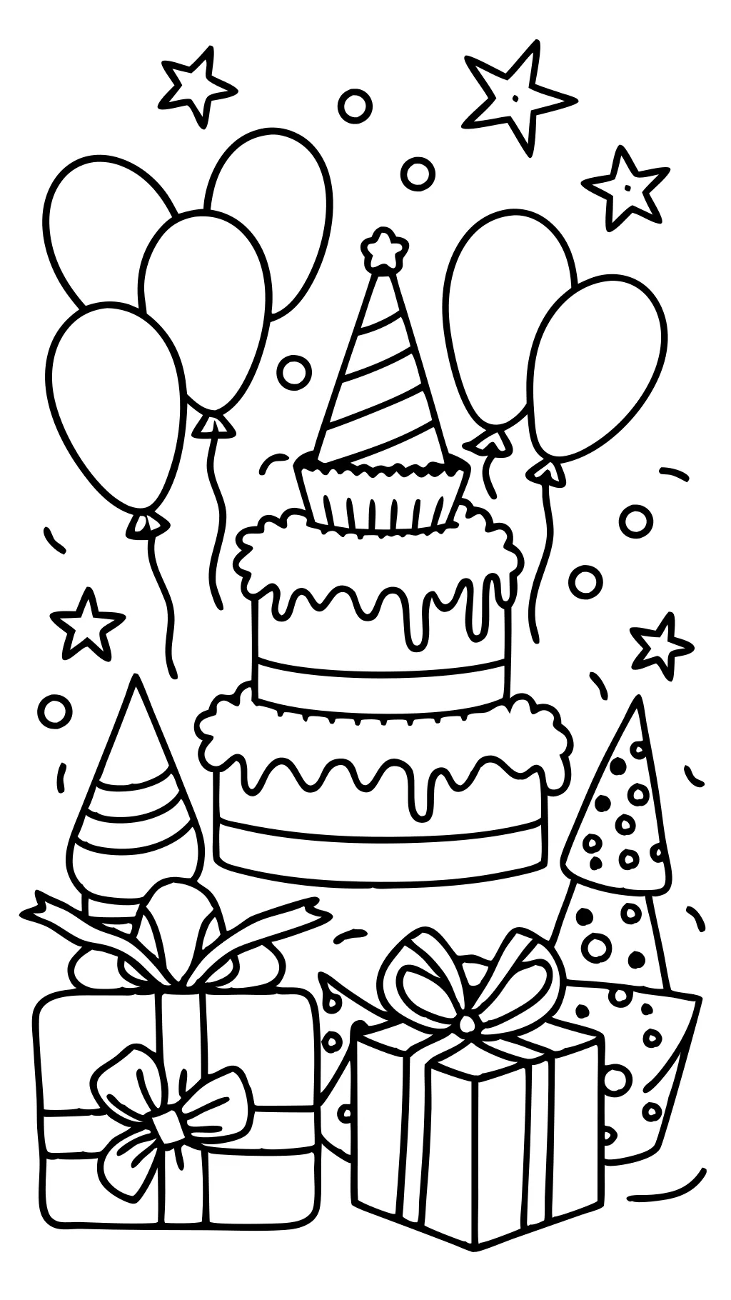 coloriages anniversaire gratuits